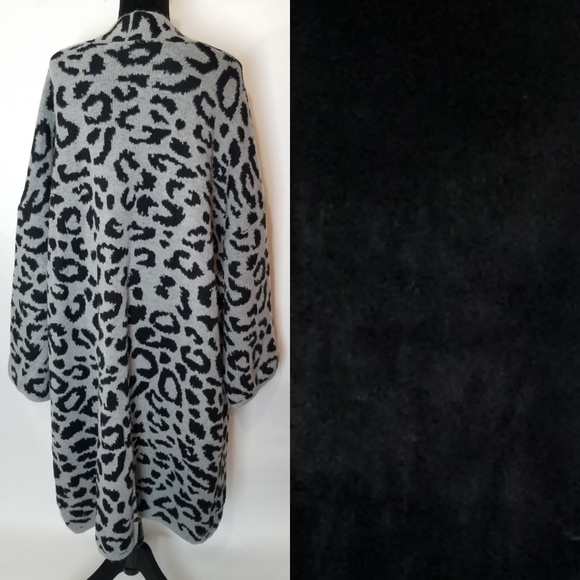 Leopard Print Cardigan - Picture 3 of 8